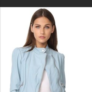 Rebecca Taylor soft leather jacket size 12